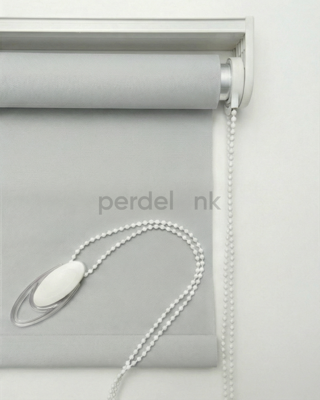 Stor Perde Mat Açık Gri - 170x100cm