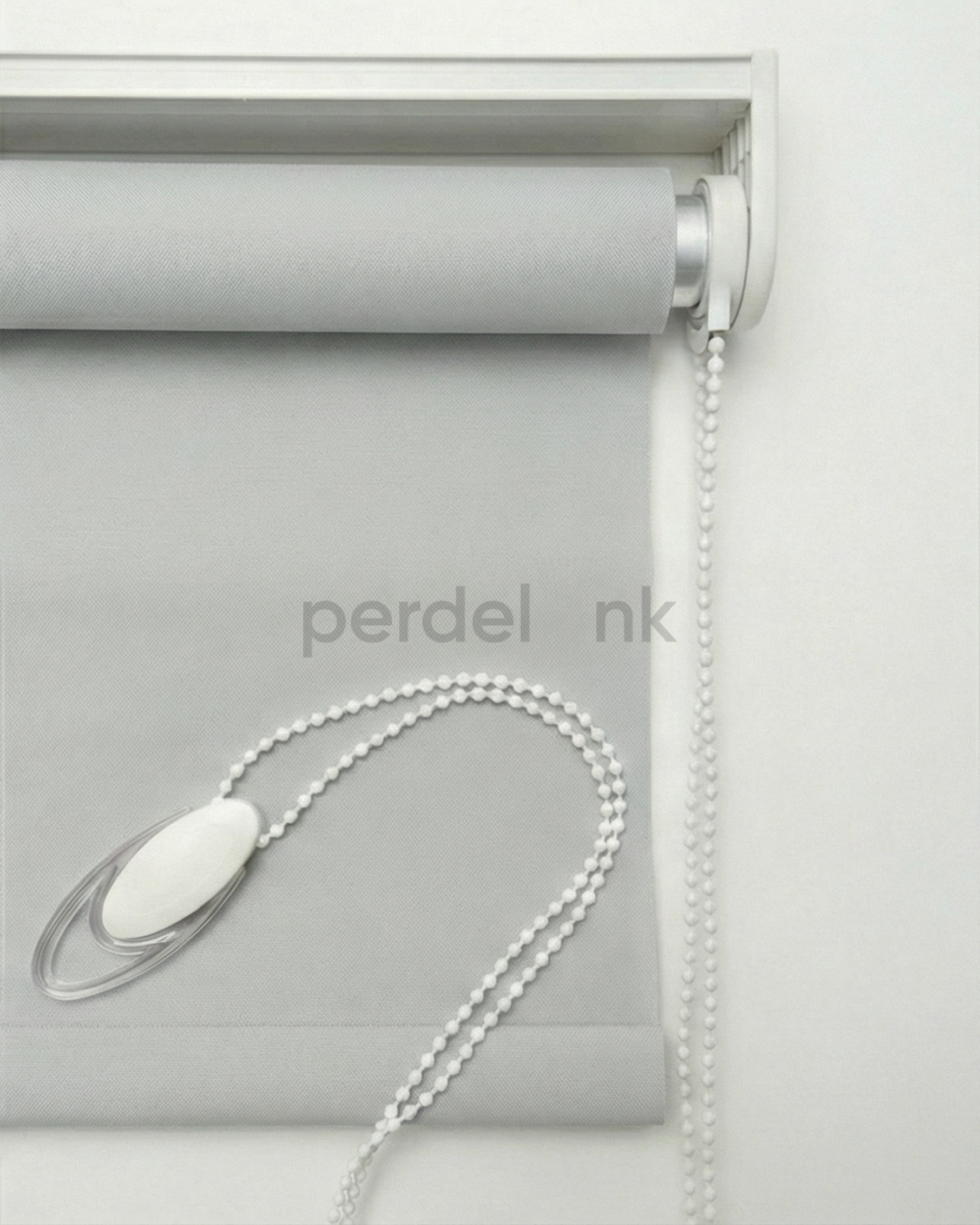 Stor Perde Mat Açık Gri - 170x100cm