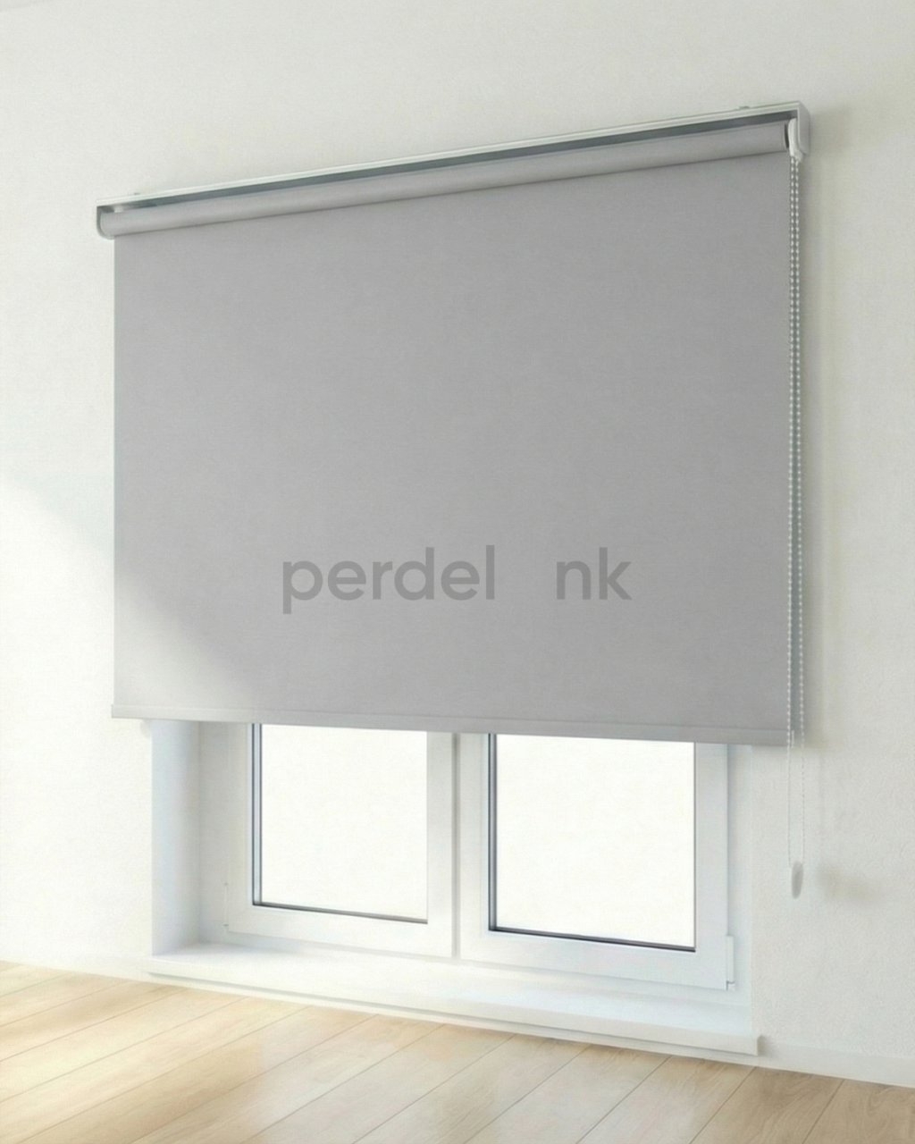 Stor Perde Mat Açık Gri - 170x100cm