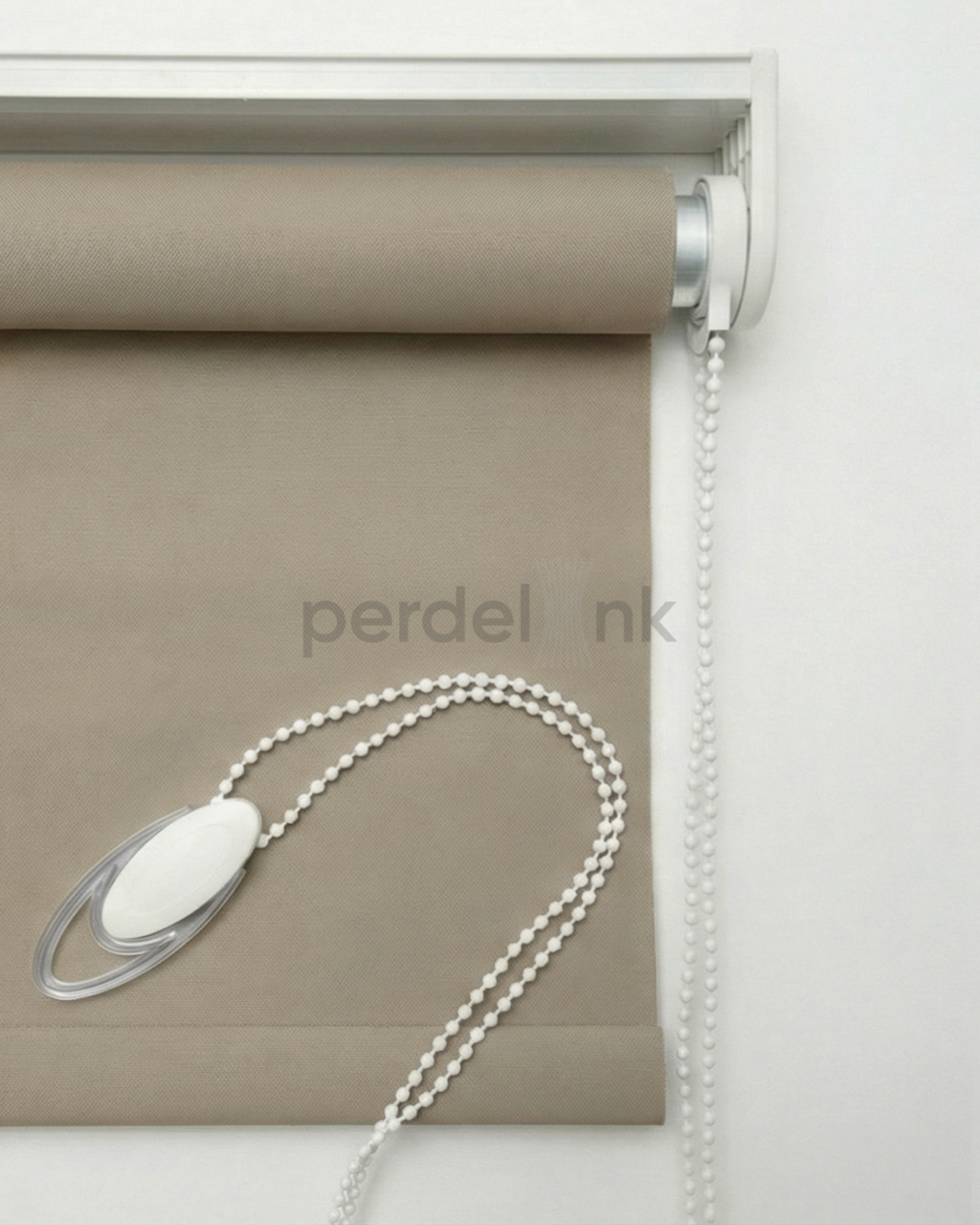 Stor Perde Mat Bej - 50x100cm