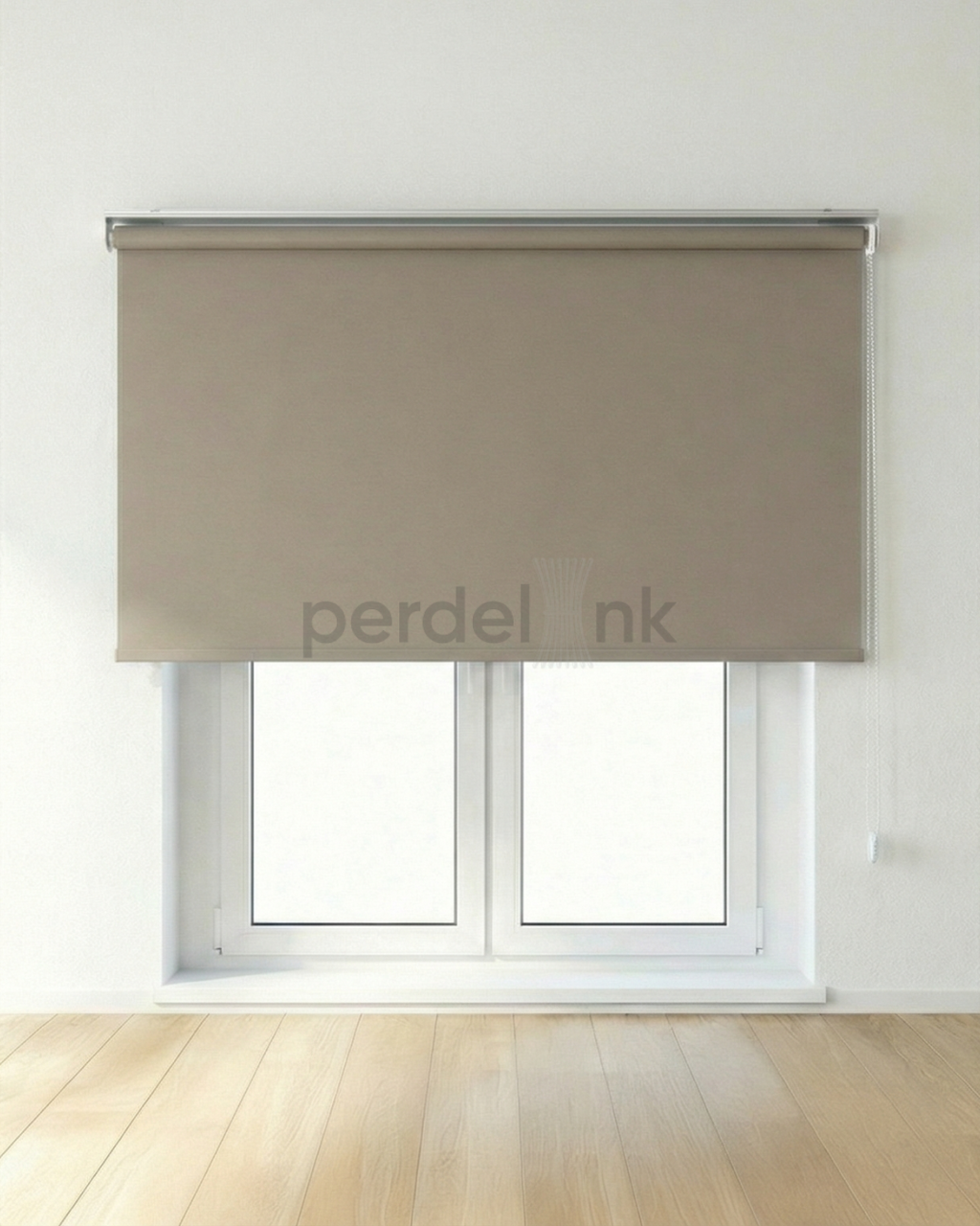 Stor Perde Mat Bej - 50x100cm
