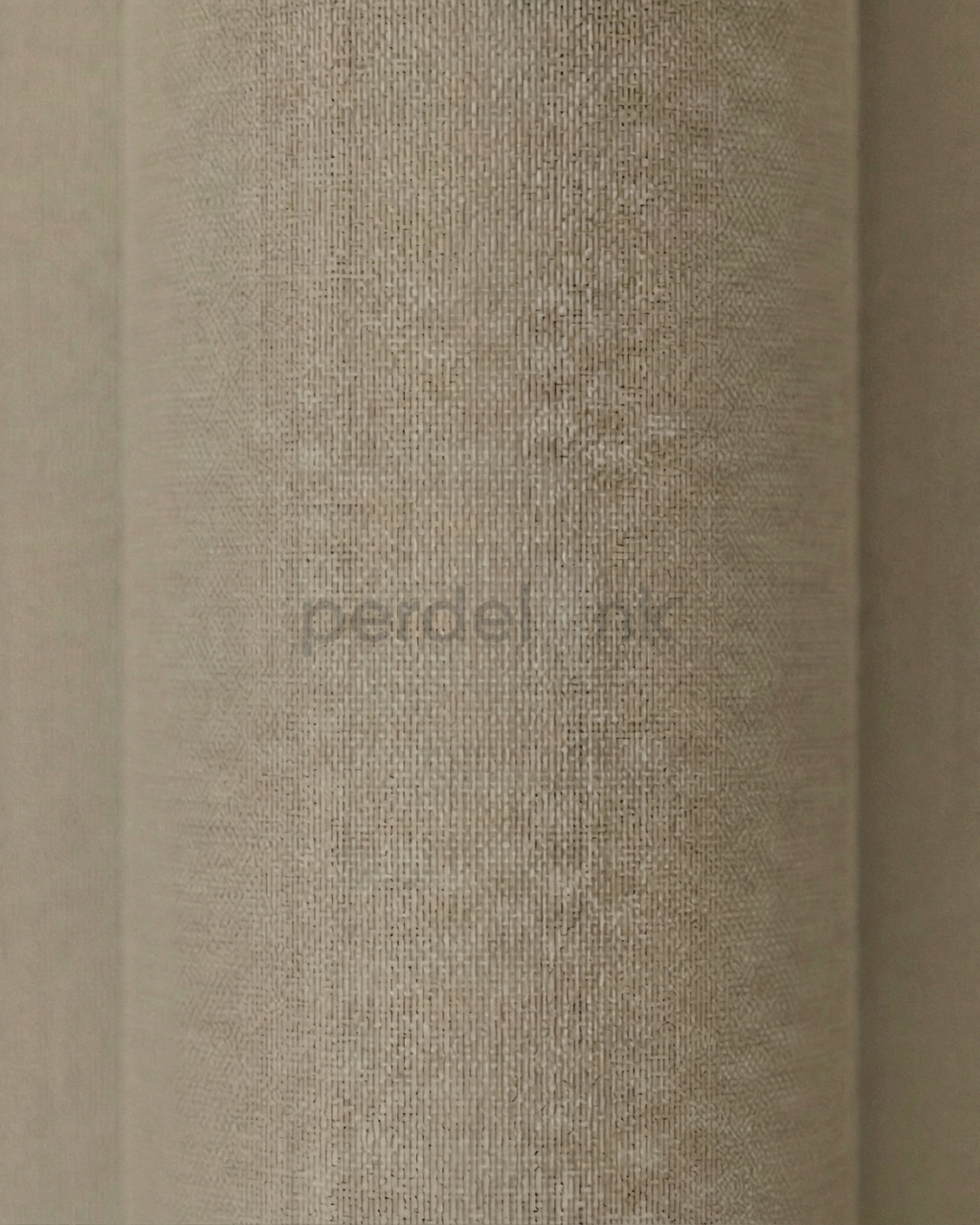 Stor Perde Mat Bej - 50x100cm