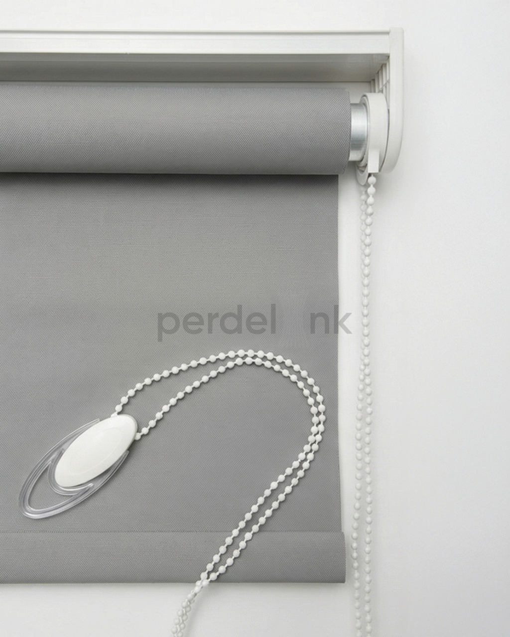 Stor Perde Mat Gri - 193x260cm