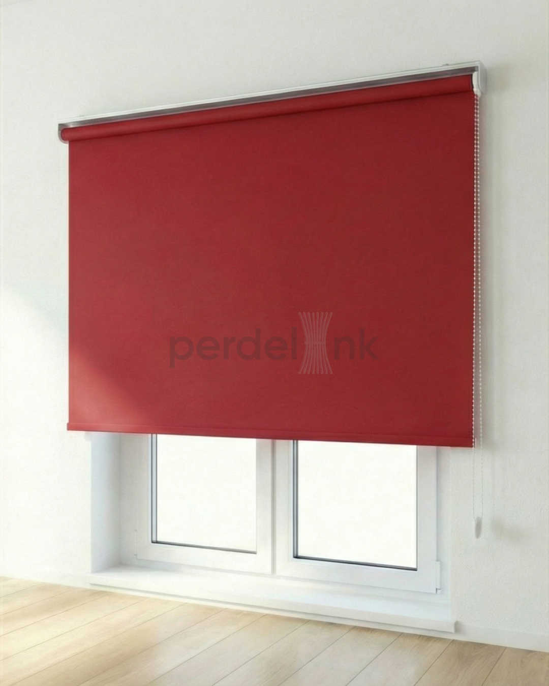 Stor Perde Mat Kırmızı