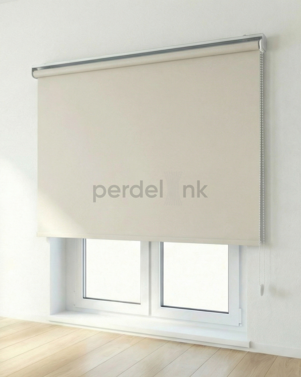 Stor Perde Mat Krem - 50x100cm