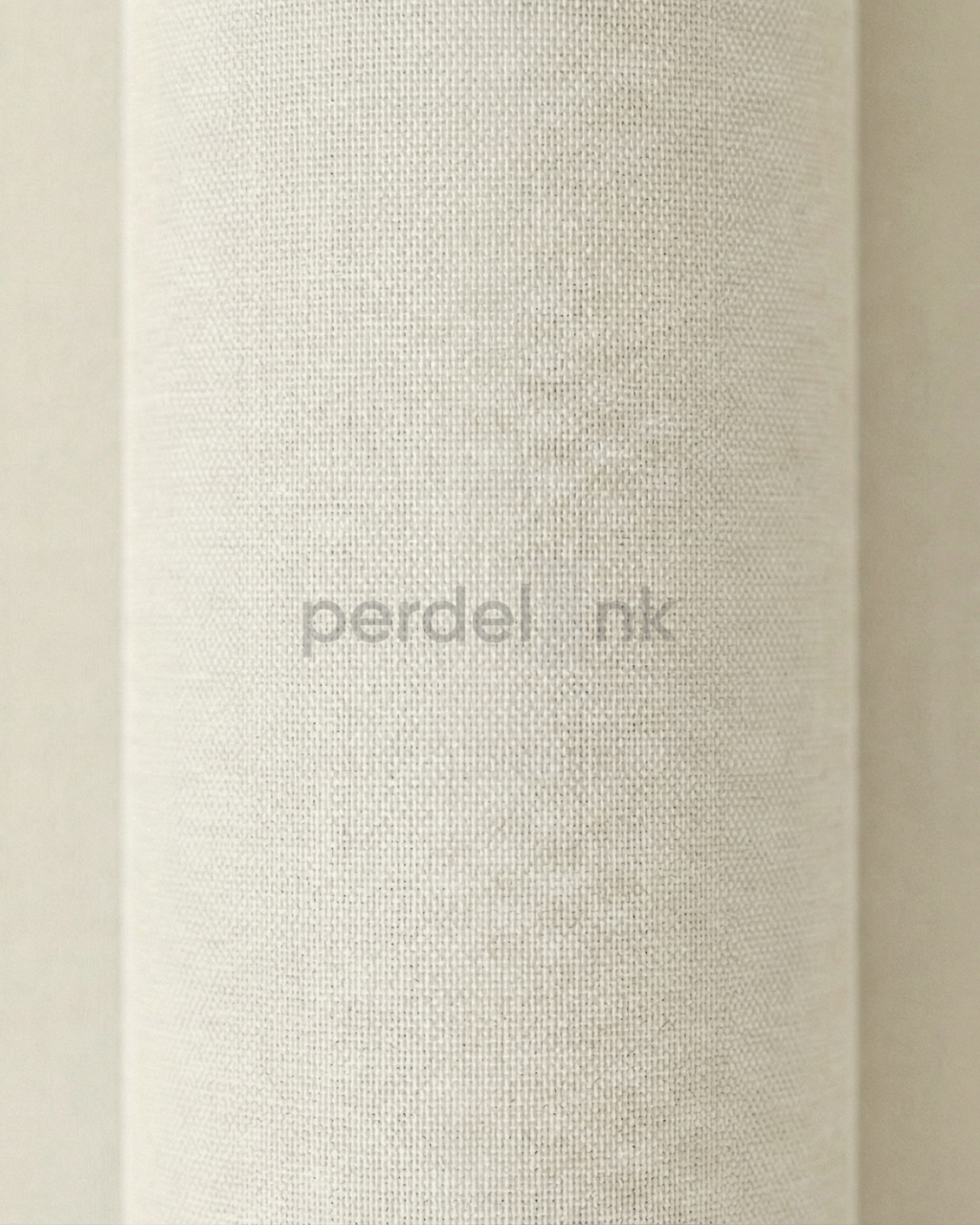 Stor Perde Mat Krem - 50x100cm