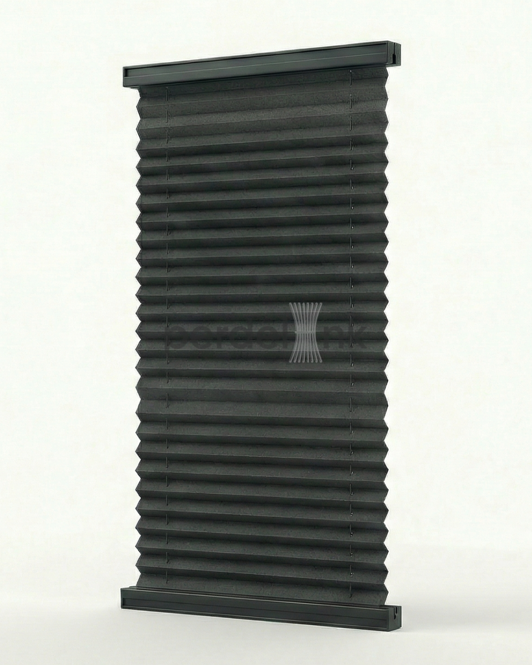 Plise Perde - Antrasit - 60x30cm