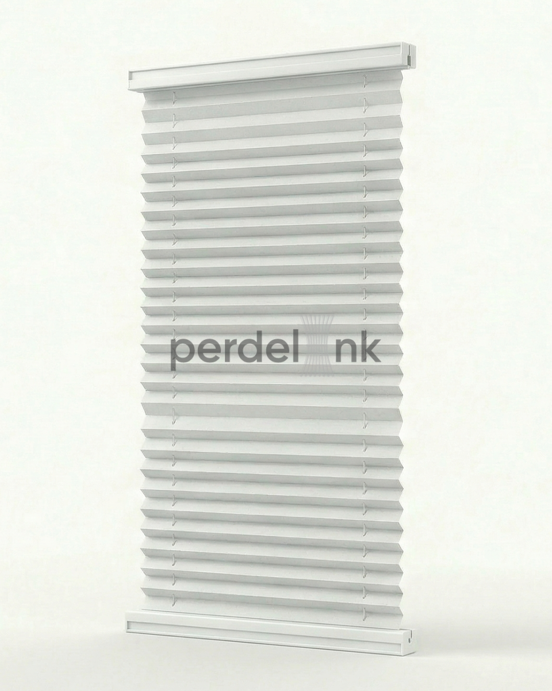Plise Perde - Beyaz - 50x122cm