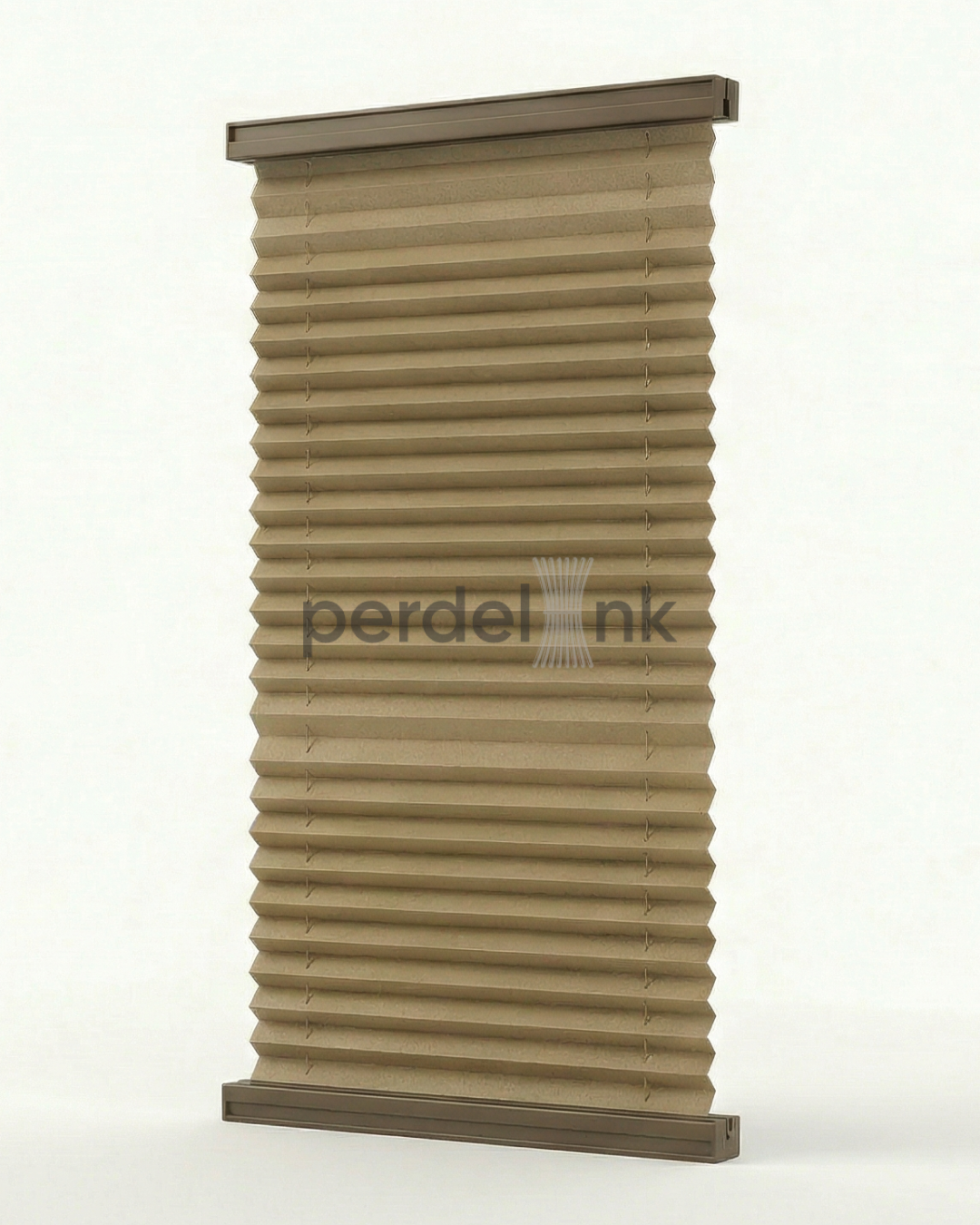 Plise Perde - Sütlü Kahve - 30x60cm