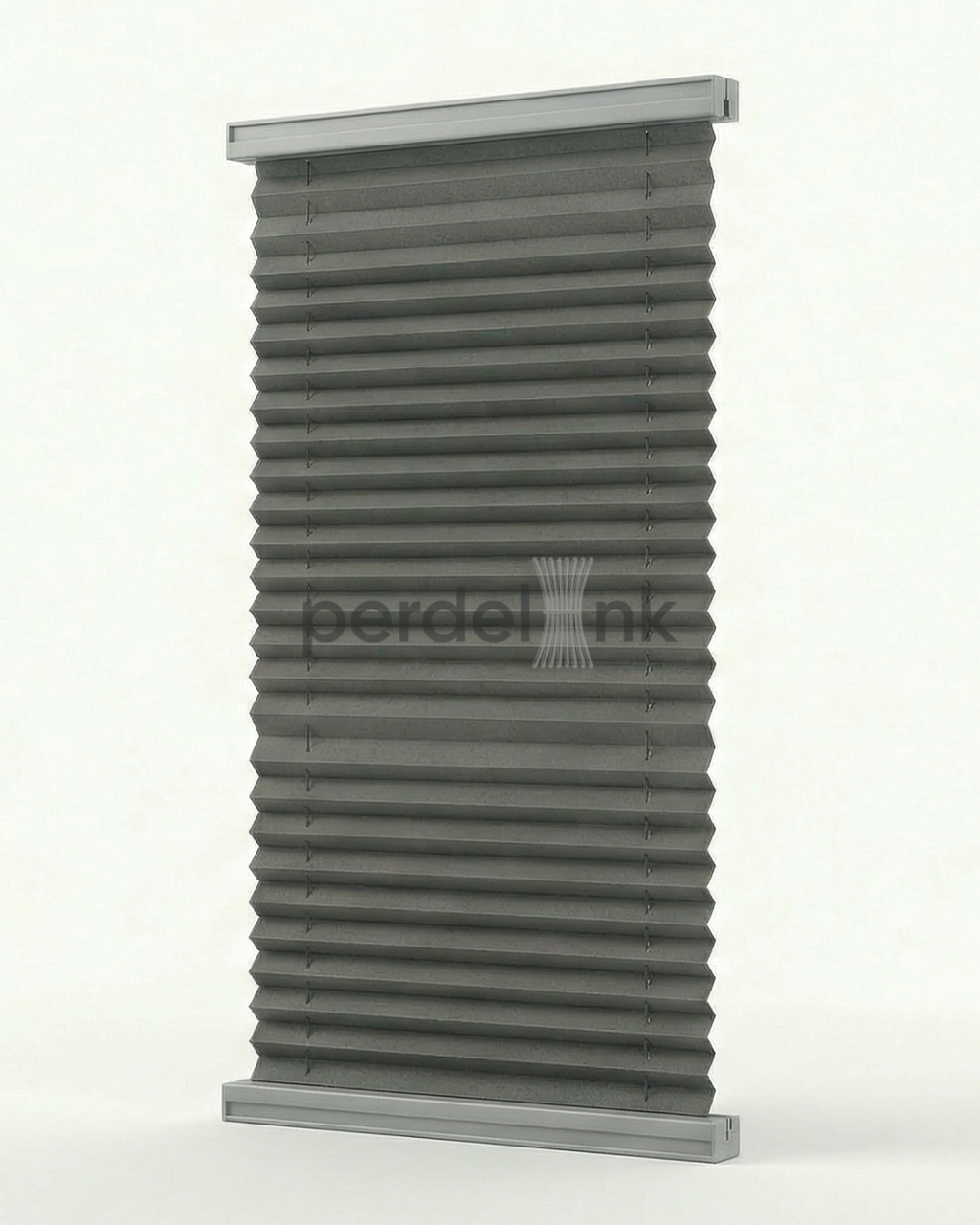 Plise Perde - Taş - 60x80cm
