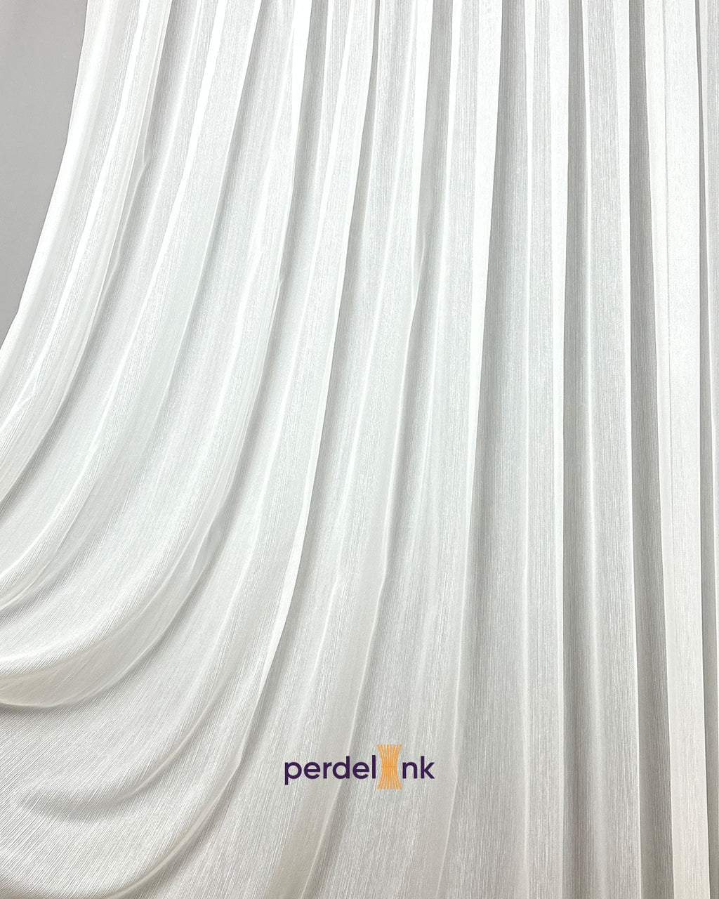 Simli Bambu Tül Perde