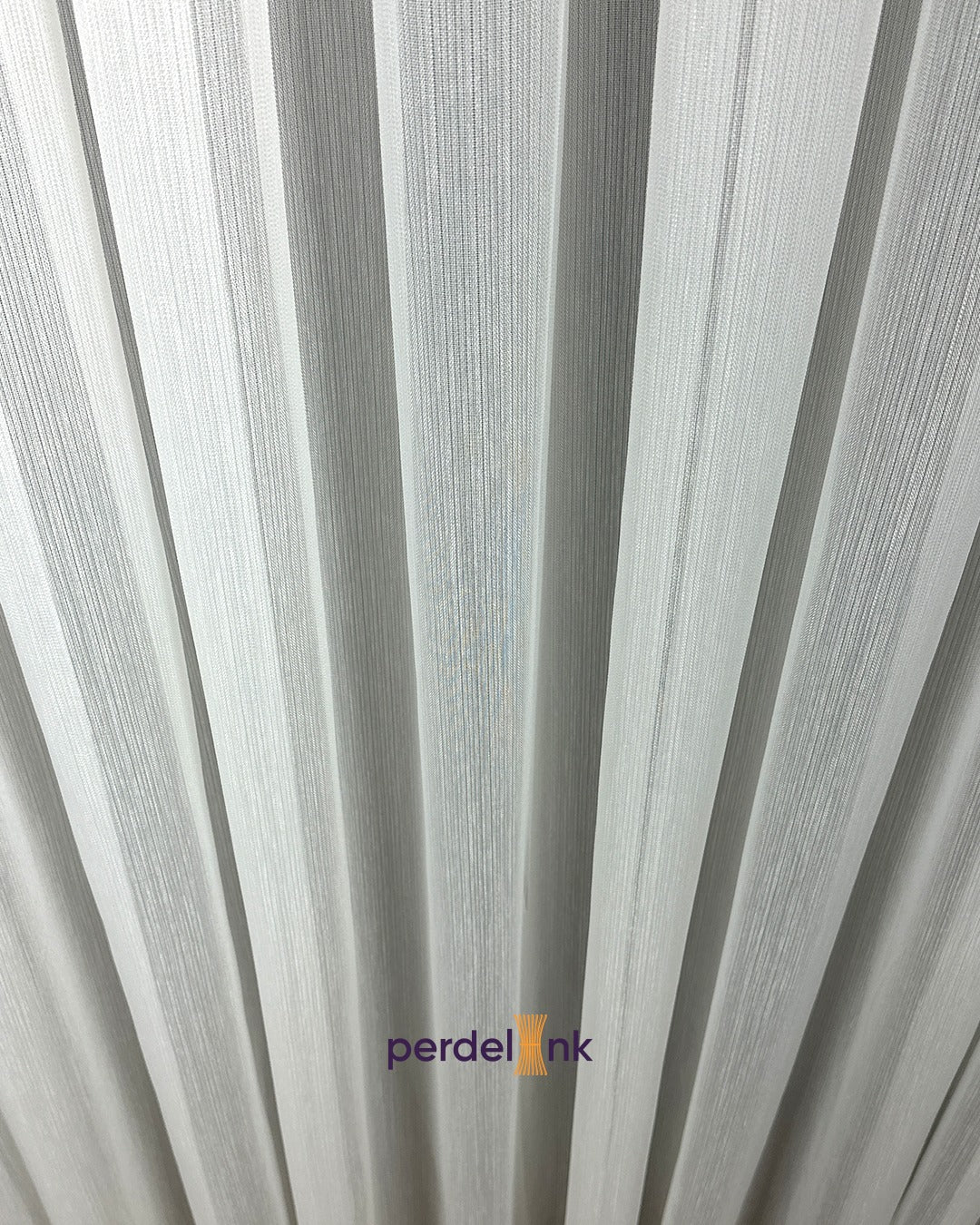 Simli Bambu Tül Perde - 250x238cm