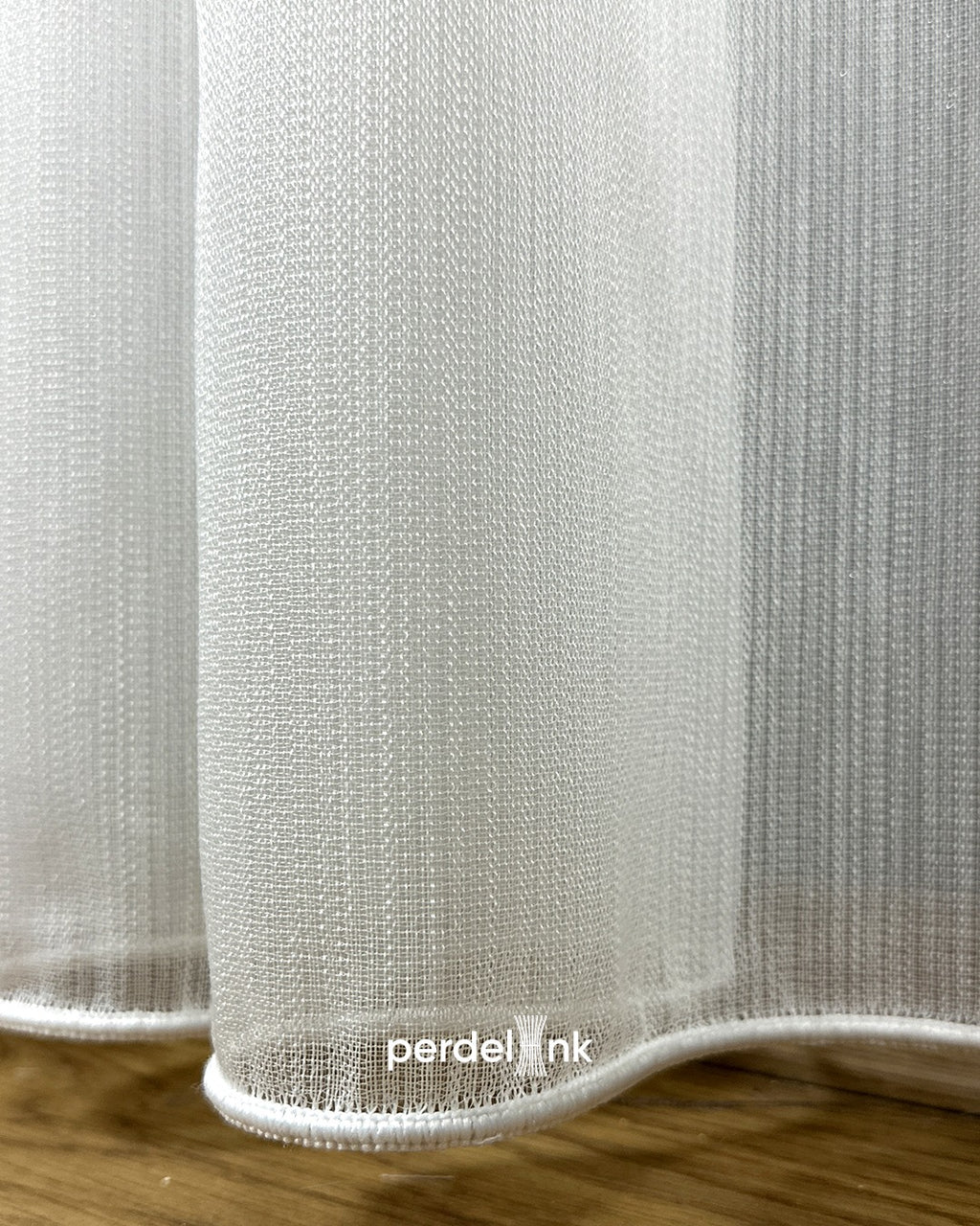 Simli Bambu Tül Perde