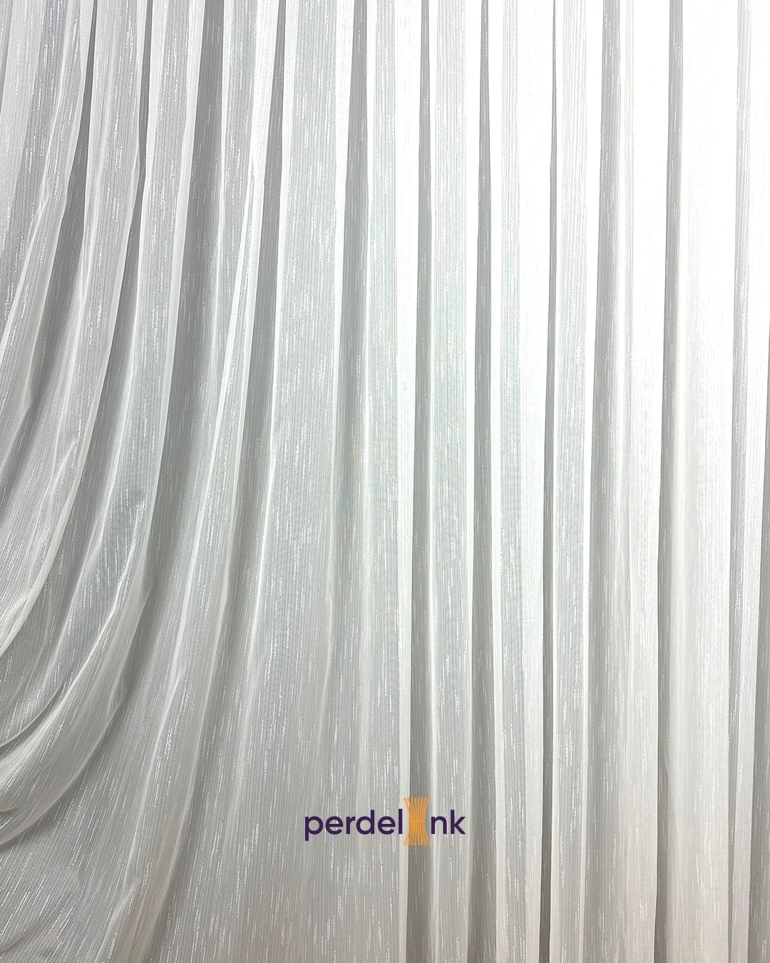 Simli Mist Tül Perde - 400x275cm