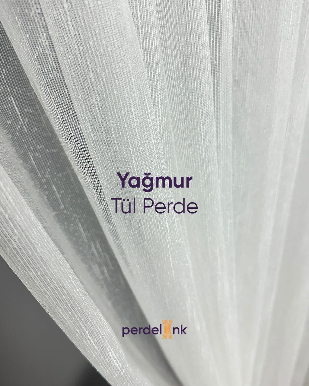 Yağmur Tül Perde - 130x270cm