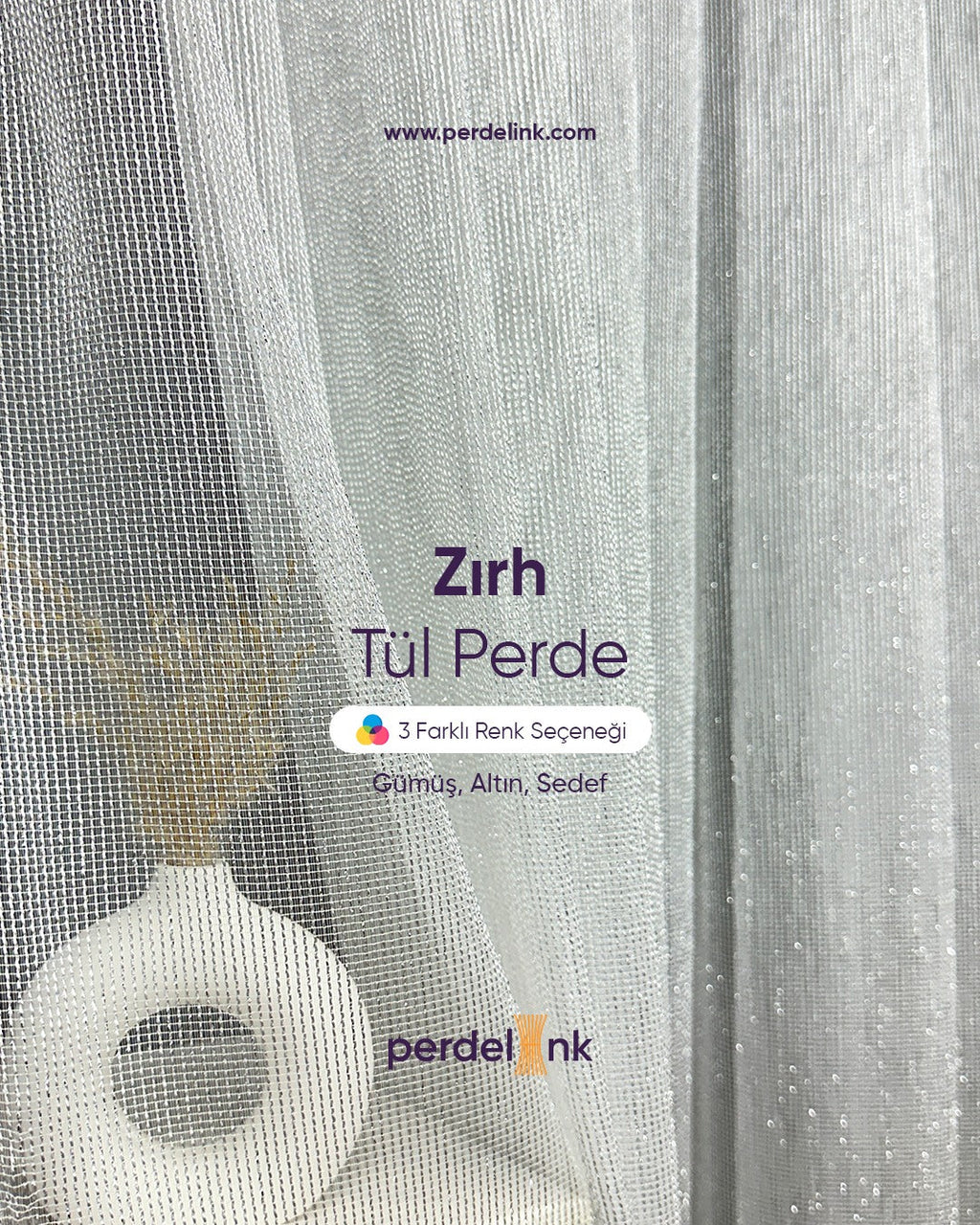 Zırh Tül Perde - 300x270cm